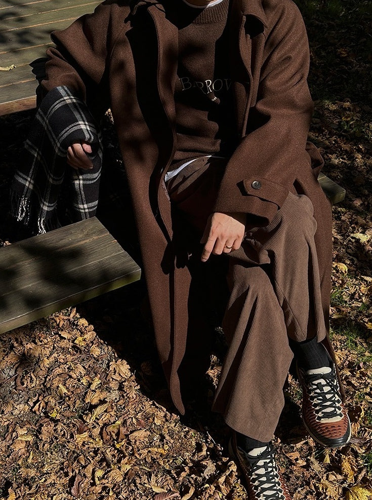 Vintage Relaxed Fit Casual Trousers