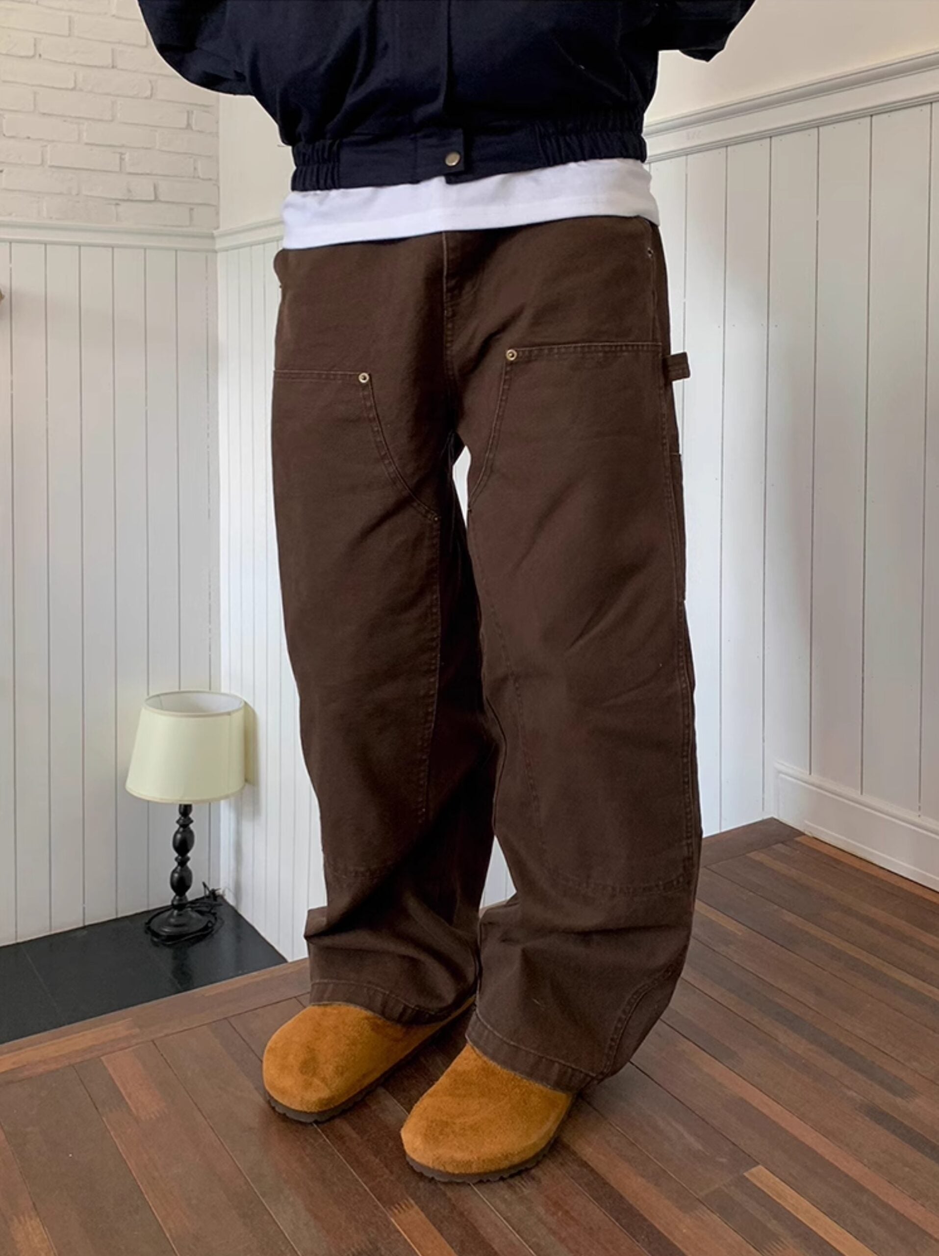 Vintage Relaxed Fit Workwear Jeans