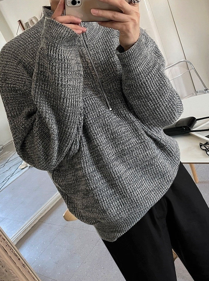 Vintage Relaxed Knit Cardigan Sweater