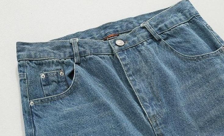 Vintage Relaxed Straight Jeans