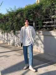 Vintage Relaxed Straight Jeans