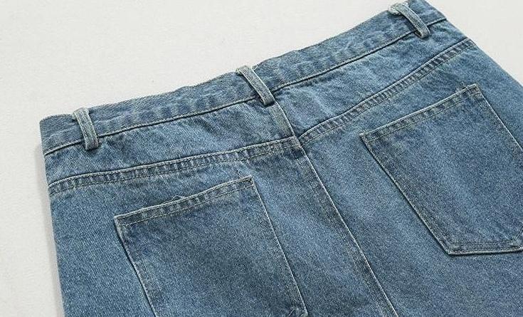 Vintage Relaxed Straight Jeans