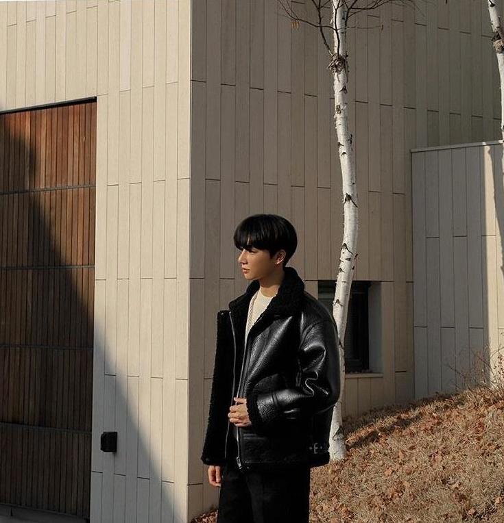 Vintage Lined PU Leather Jacket