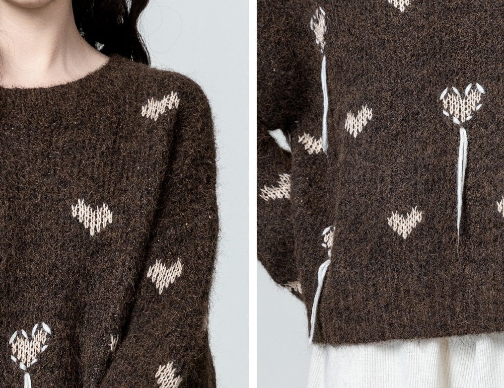 Vintage Soft Knit Sweater Top