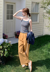 Vintage Striped Denim Three Piece Outfit