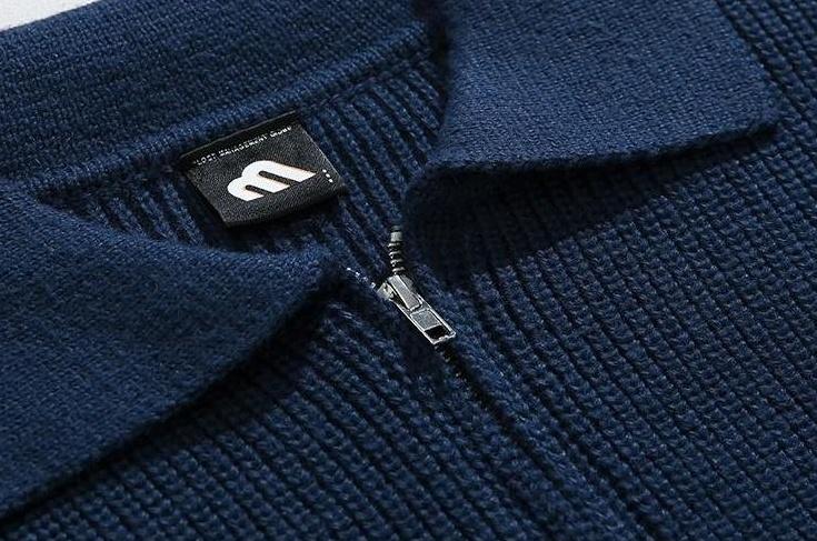 Vintage Striped Knit Pullover Sweater