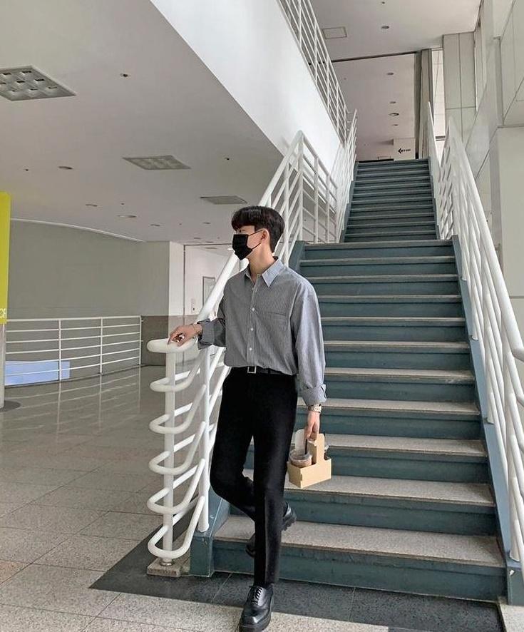 Vintage Striped Relaxed Fit Shirt