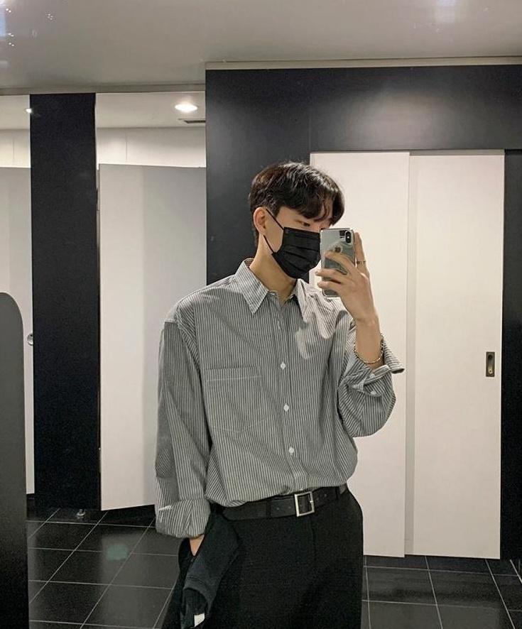 Vintage Striped Relaxed Fit Shirt