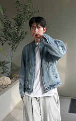 Vintage Style Casual Denim Jacket
