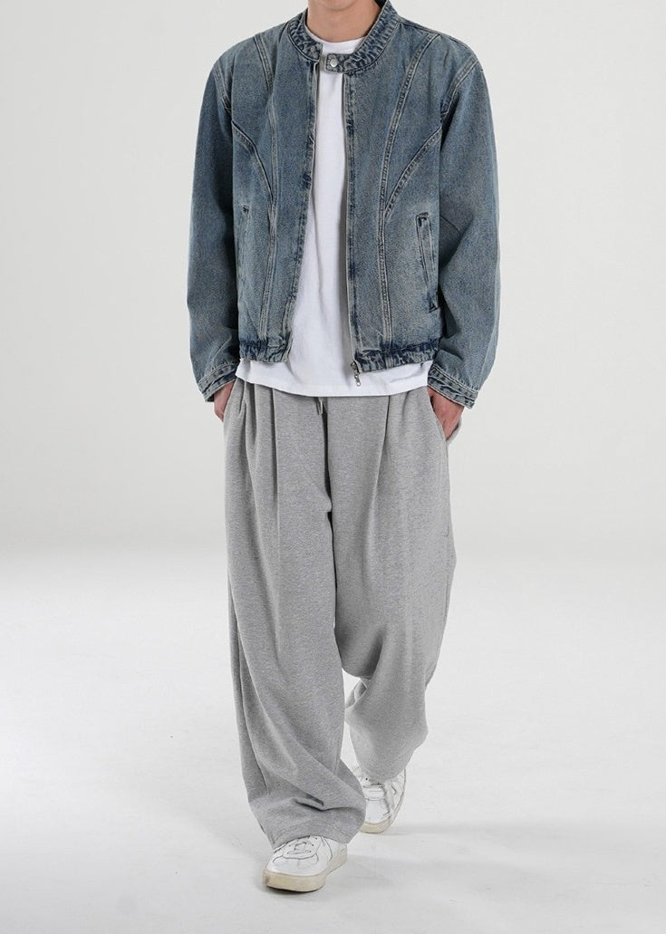Vintage Style Casual Denim Jacket