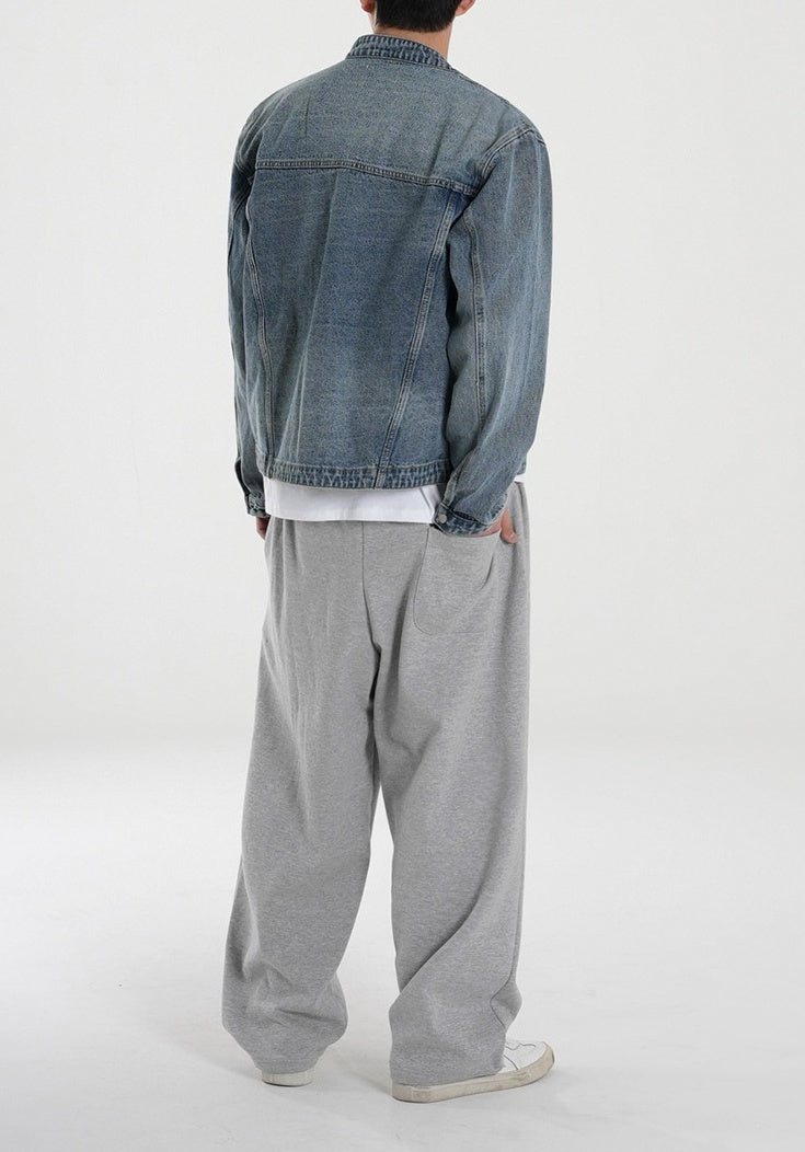 Vintage Style Casual Denim Jacket