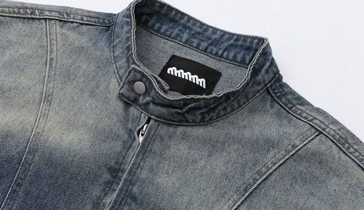 Vintage Style Casual Denim Jacket