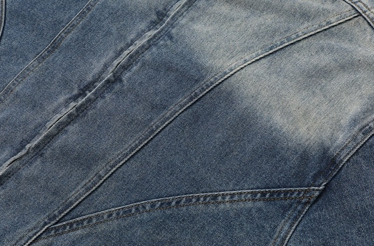 Vintage Style Casual Denim Jacket