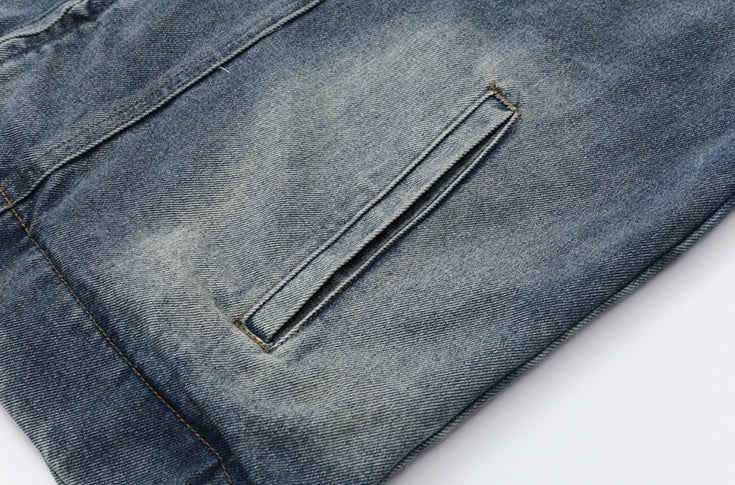 Vintage Style Casual Denim Jacket
