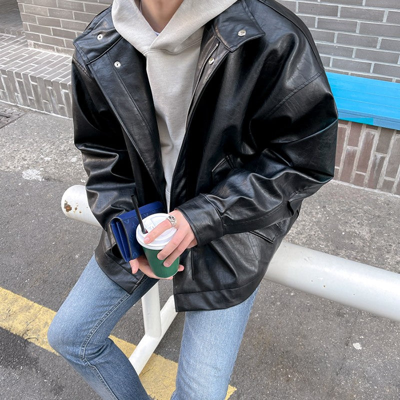 Vintage Style Motorcycle Jacket
