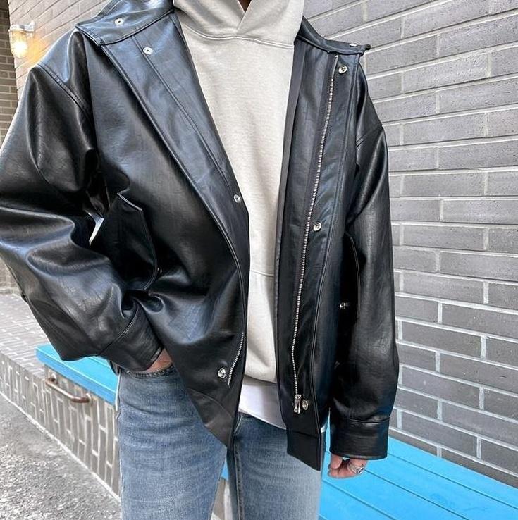 Vintage Style Motorcycle Jacket