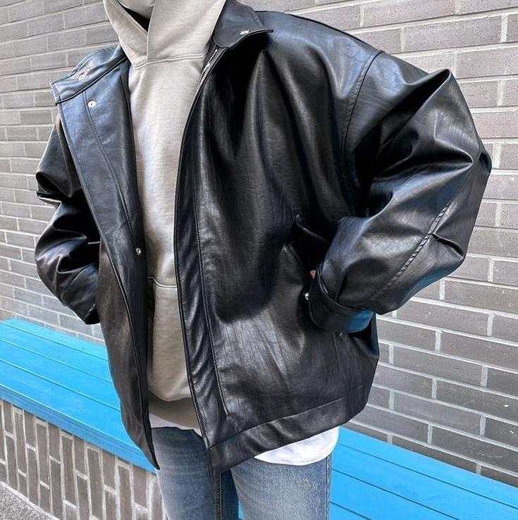Vintage Style Motorcycle Jacket
