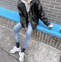Vintage Style Motorcycle Jacket