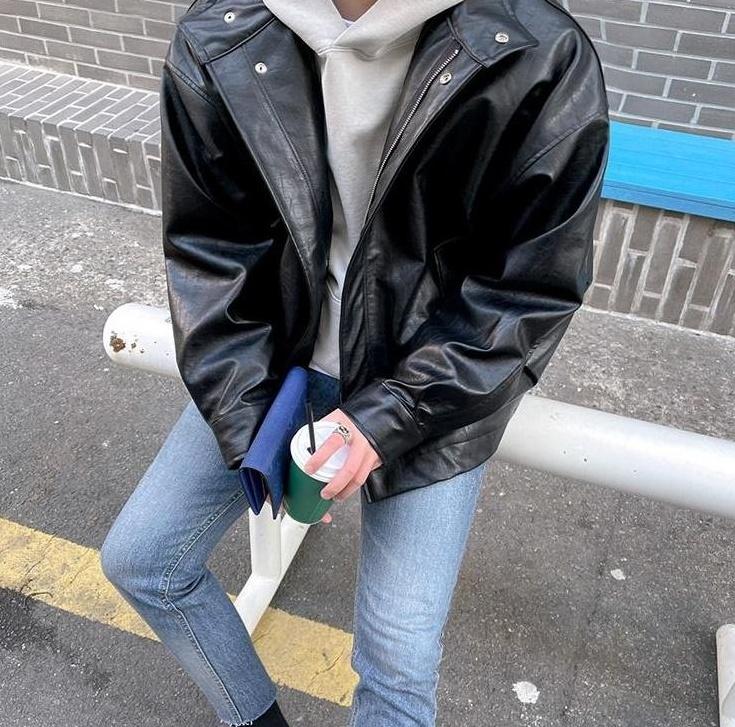 Vintage Style Motorcycle Jacket