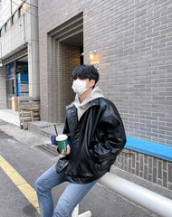 Vintage Style Motorcycle Jacket