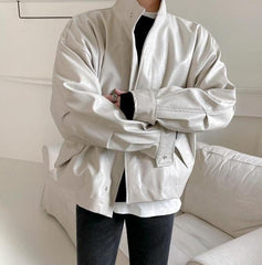 Vintage Style Motorcycle Jacket