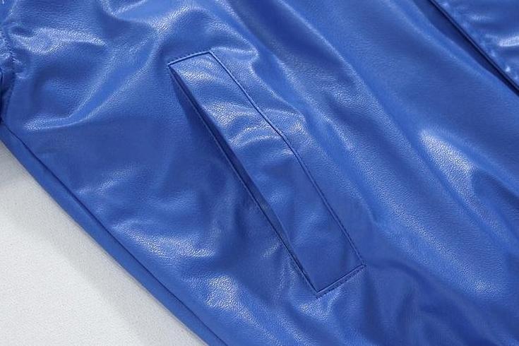 Vintage Style Pu Leather Jacket
