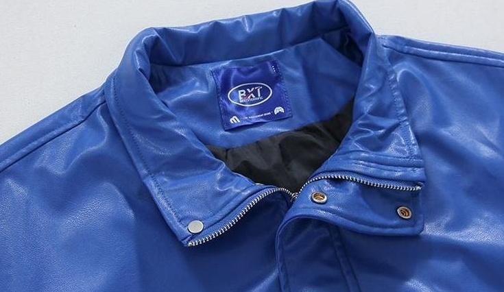 Vintage Style Pu Leather Jacket