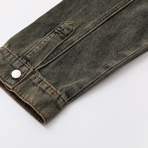 Vintage Style Relaxed Fit Casual Jacket Shirt