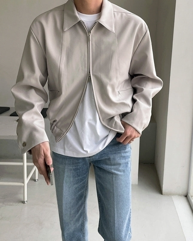 Vintage Wash Casual Straight Jeans