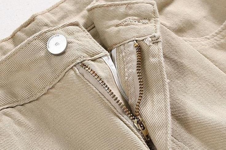 Vintage Wash Relaxed Fit Wide Leg Trousers