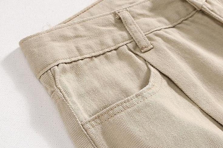 Vintage Wash Relaxed Fit Wide Leg Trousers