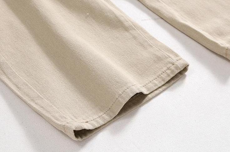 Vintage Wash Relaxed Fit Wide Leg Trousers