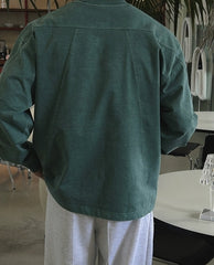 Vintage Washed Crewneck Sweatshirt Casual Pullover