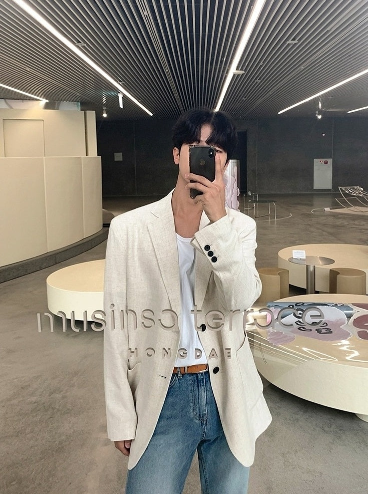 Vintage Washed Relaxed Fit Denim Jeans