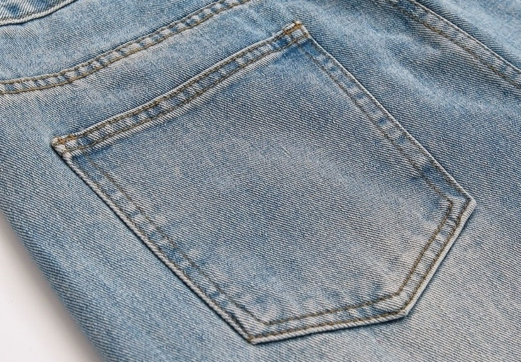 Vintage Washed Relaxed Fit Denim Jeans