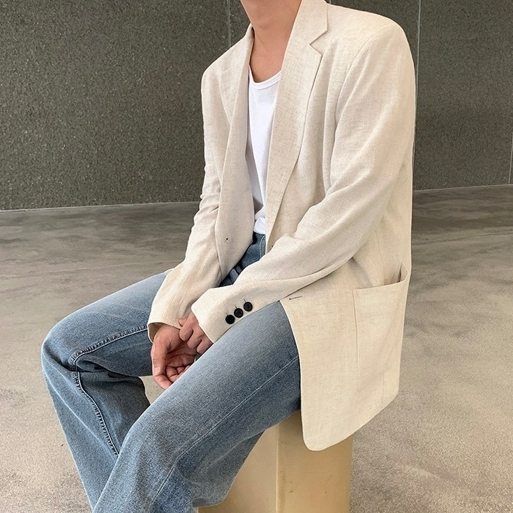 Vintage Washed Relaxed Fit Denim Jeans