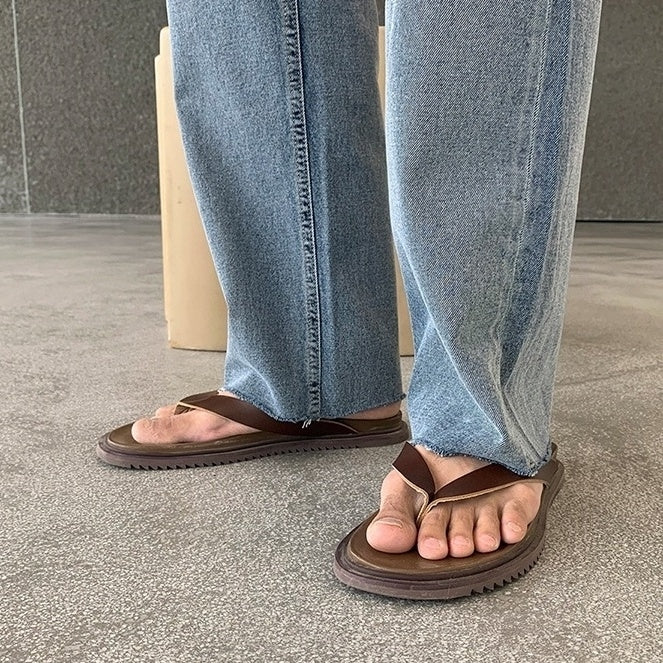 Vintage Washed Relaxed Fit Denim Jeans