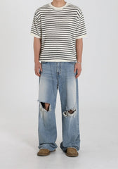Vintage Washed Relaxed Fit Jeans