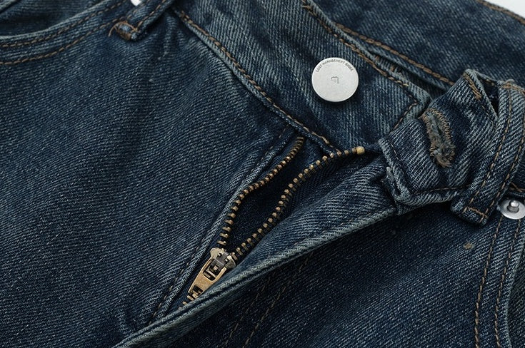 Vintage Washed Relaxed Fit Jeans