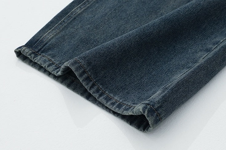 Vintage Washed Relaxed Fit Jeans