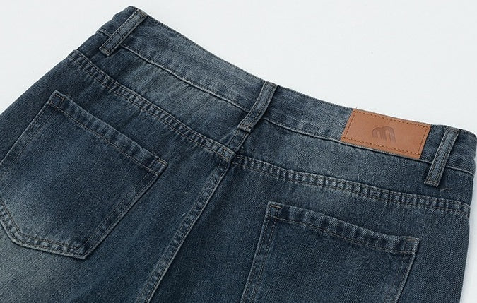 Vintage Washed Relaxed Fit Jeans
