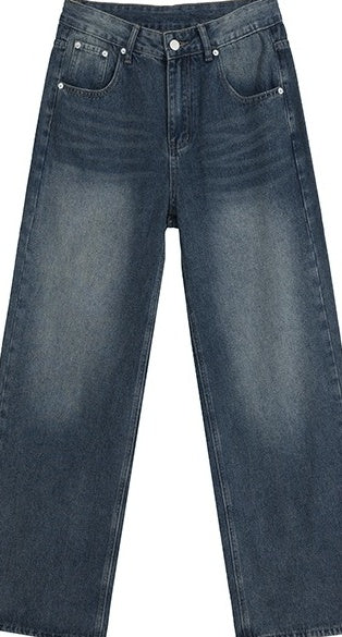 Vintage Washed Relaxed Fit Jeans
