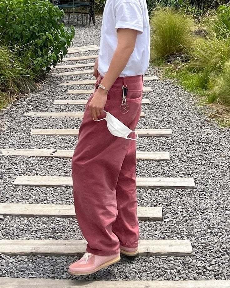 Vintage Washed Wideleg Jeans