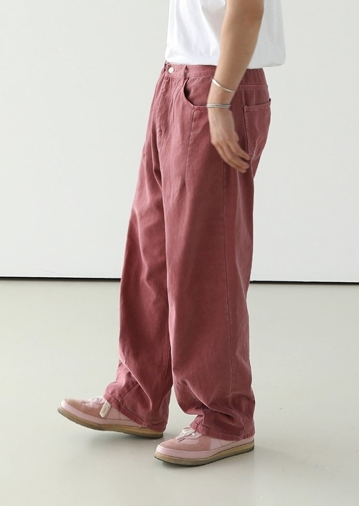 Vintage Washed Wideleg Jeans
