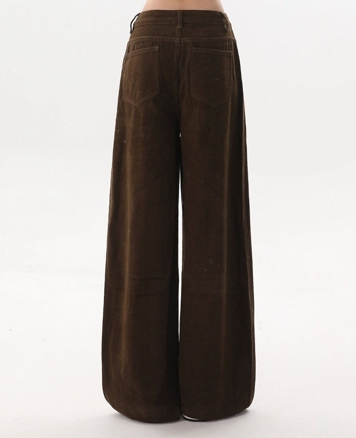 Vintage Wide Leg Straight Jeans