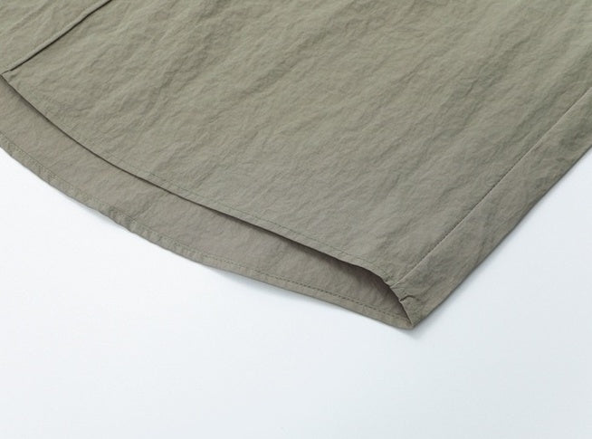 Vintage Workwear Short Sleeve Casual Shirt