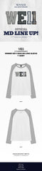 WE11 Raglan Long Sleeve T-Shirt