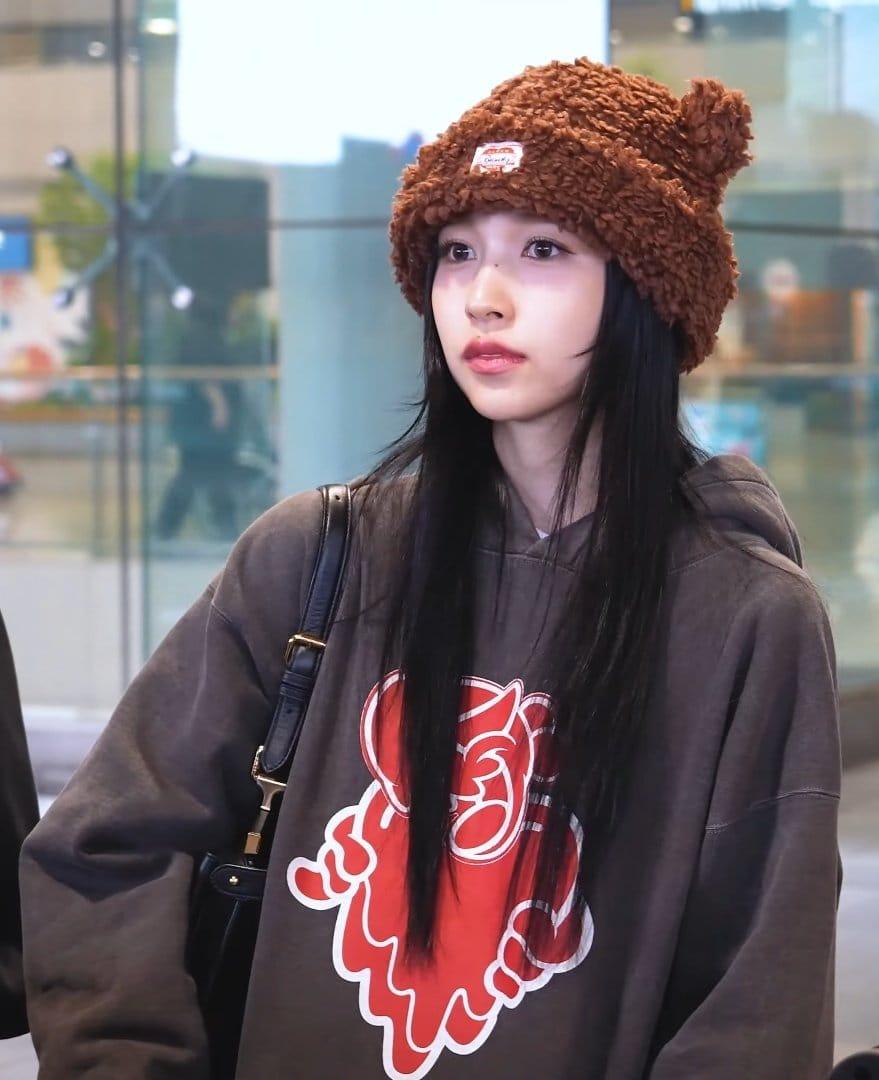 Washed Black Melting Heart Graphic Hoodie