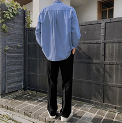 Washed Long Sleeve Shirt