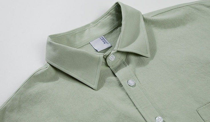 Washed Long Sleeve Shirt